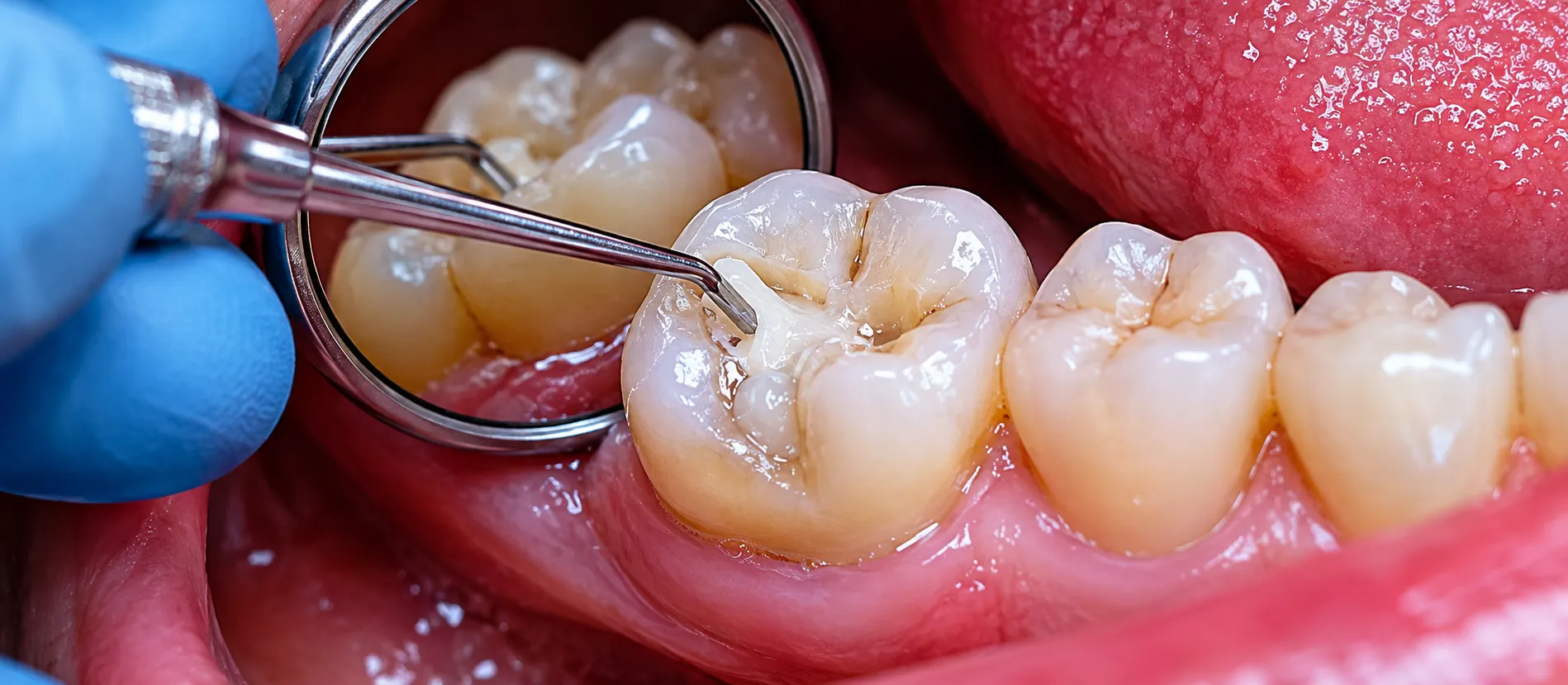 Composite bonding treatment at Blossom Dental Clinic Ahmedabad