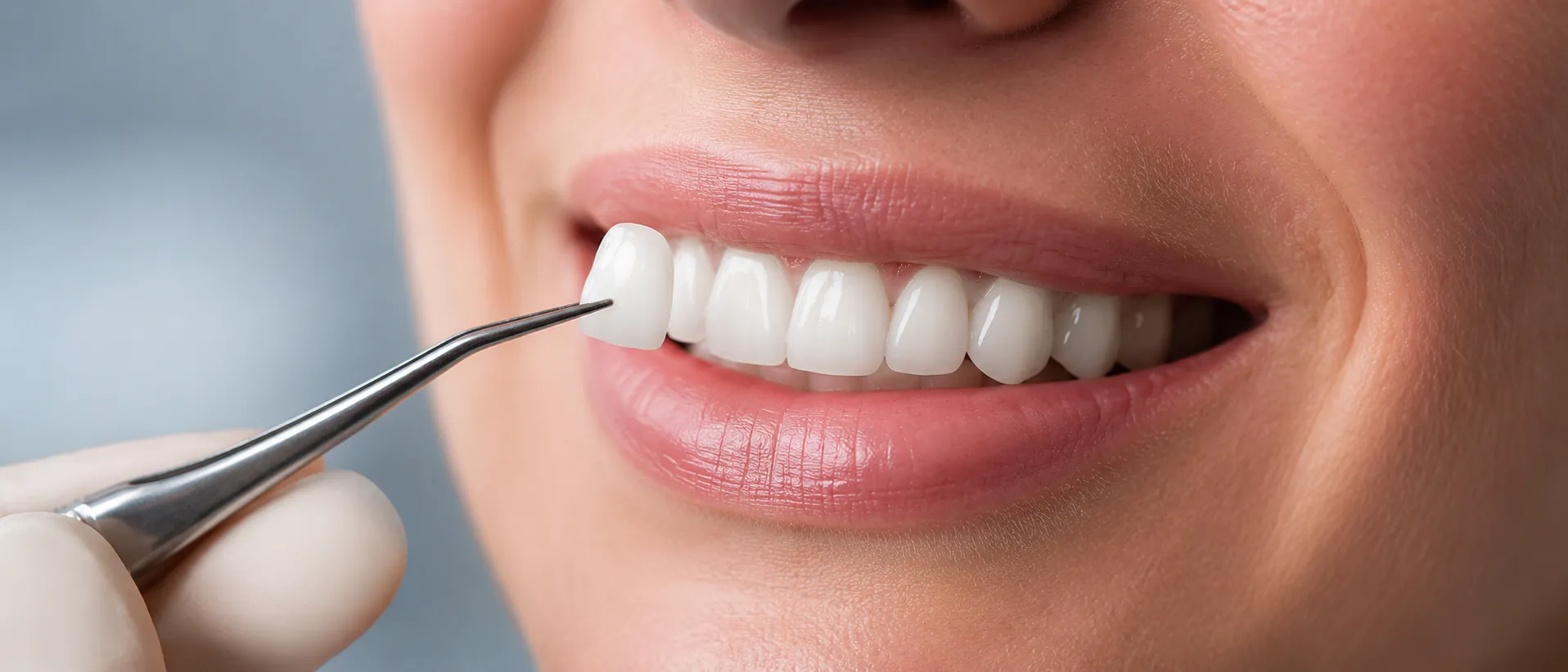 Dental veneers smile transformation at Blossom Dental Clinic Ahmedabad