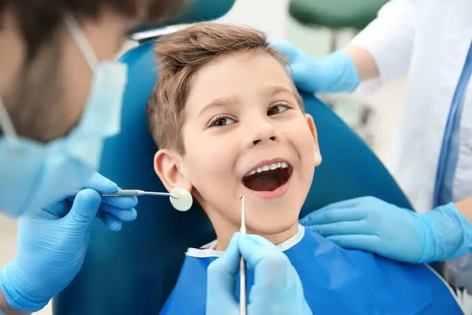 Children's dentist at Blossom Dental Clinic Bodakdev Ahmedabad