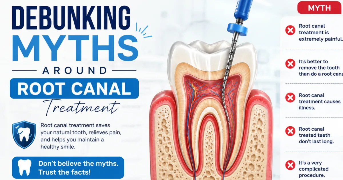 Everything You Need to Know About Root Canal Treatment: Debunking Common Myths