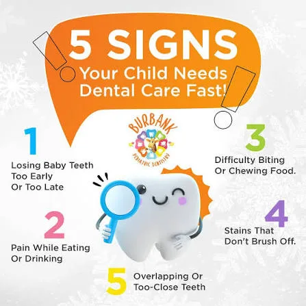 5 signs your child needs dental care 