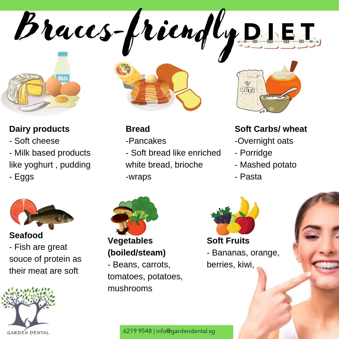 braces friendly diet